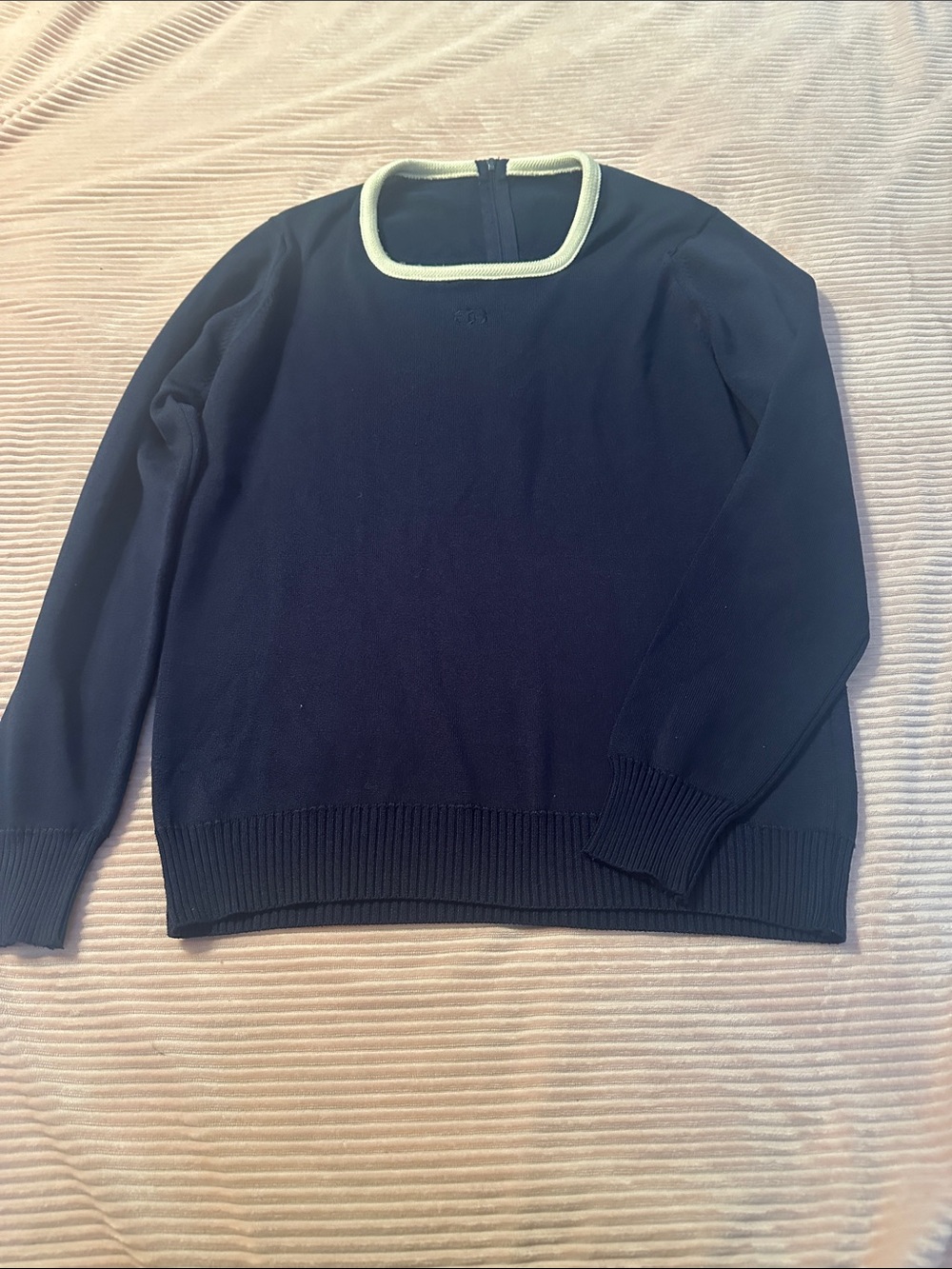 Vintage  Givenchy Paris Sweater Navy SZ M